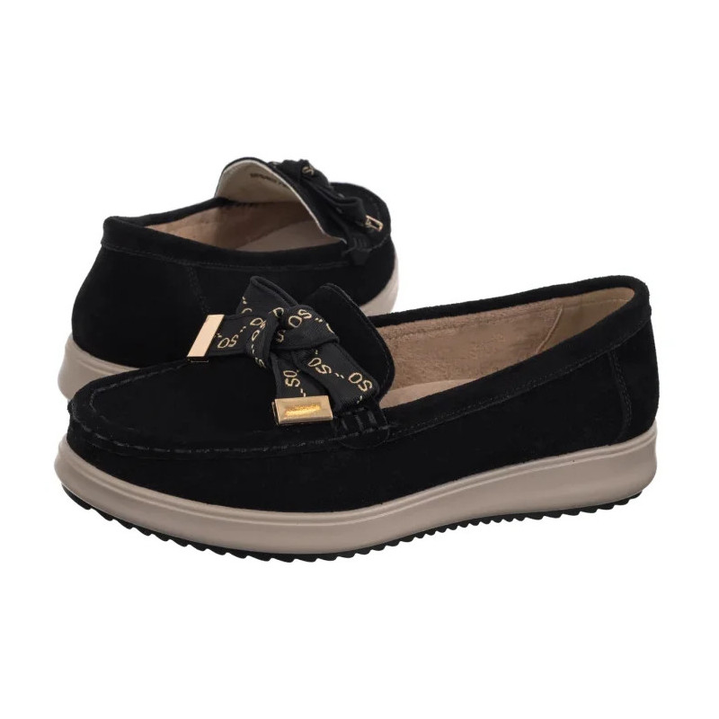 Filippo Czarne DP6457/26 BK SU (FO144-b) kurpes