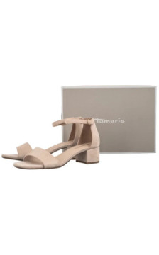 Tamaris Beżowe 1-28201-42 251 Nude (TM573-a) shoes