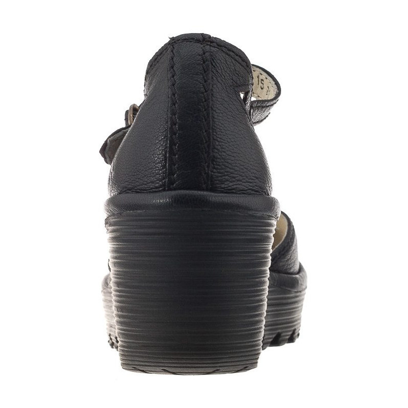 FLY London Yuna Mousse Black P500016090 (FL164-c) shoes