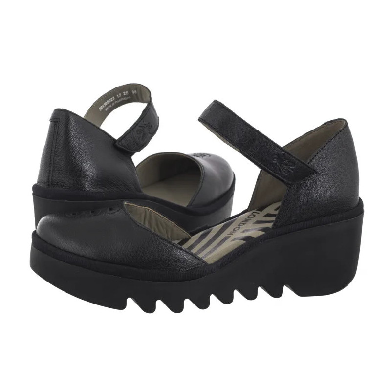 FLY London Biso Mousse Black P501305023 (FL415-a) kurpes