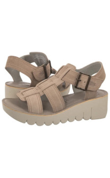 FLY London Yudd236fly Suede Taupe P145236007 (FL431-a) shoes