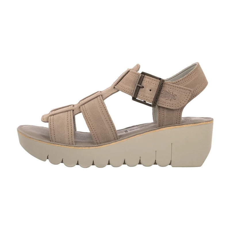 FLY London Yudd236fly Suede Taupe P145236007 (FL431-a) shoes