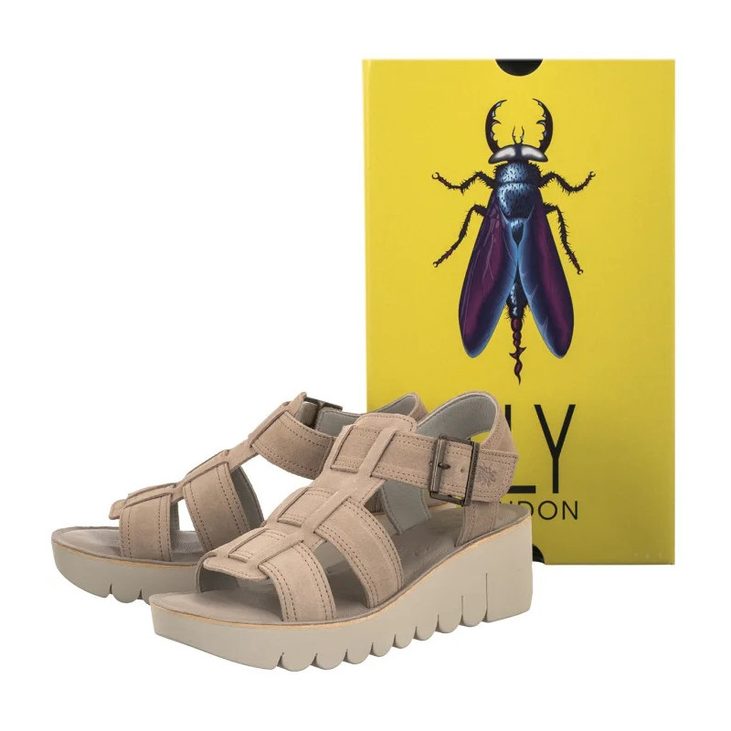 FLY London Yudd236fly Suede Taupe P145236007 (FL431-a) batai
