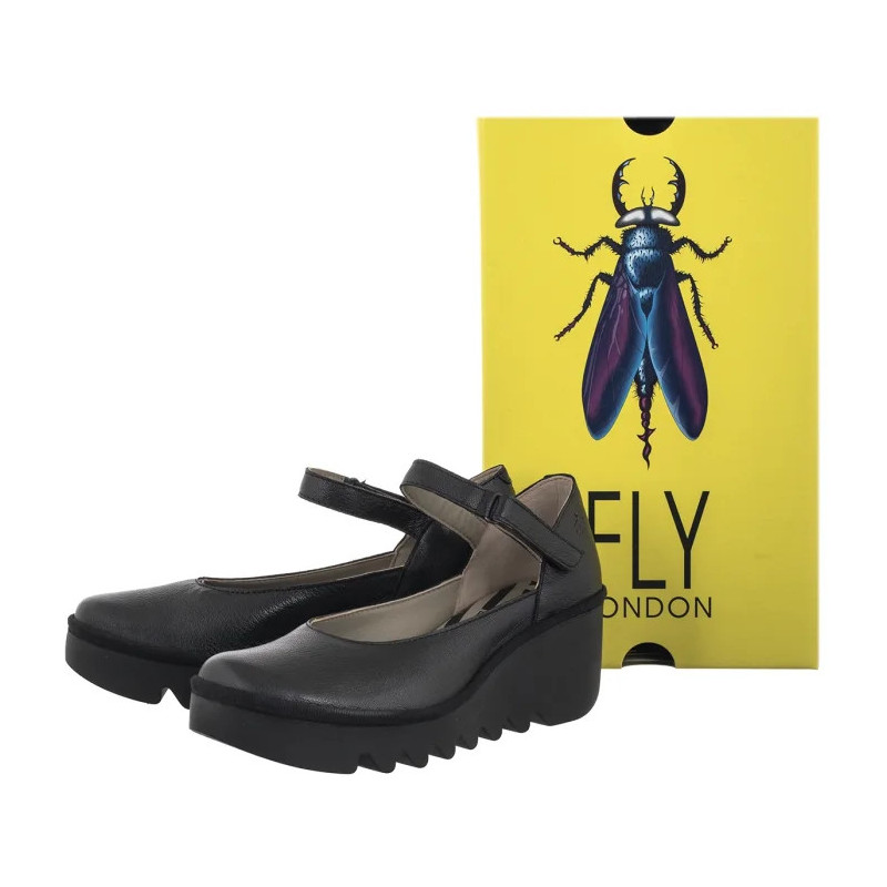 FLY London Bawo543fly Mousse Black P501543001 (FL433-a) shoes