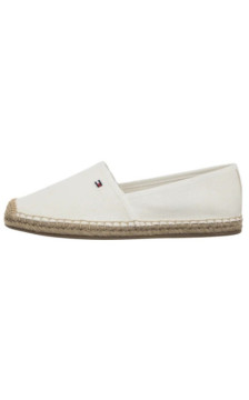 Tommy Hilfiger Flag Canvas Espadrille Ecru FW0FW08541 YBL (TH1264-f) kurpes