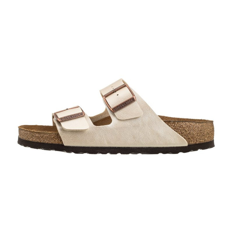 Birkenstock Arizona BF Graceful Pearl White 1009921 (BK69-a) Sieviešu apavi/Flip Flops