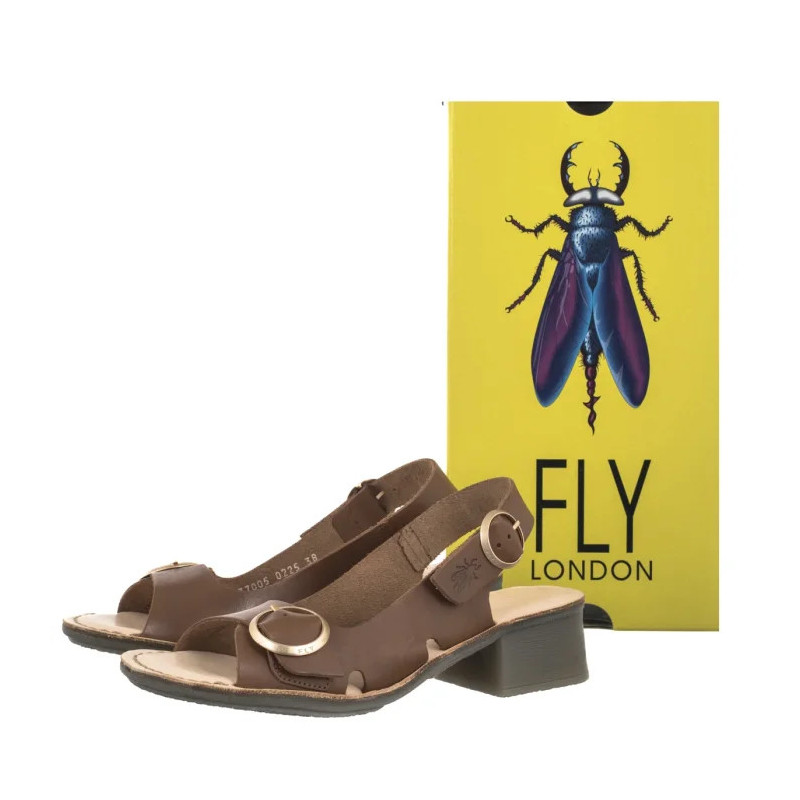 FLY London Edov237fly Bridle/Vegetal Camel/Natural P145237005 (FL437-a) shoes