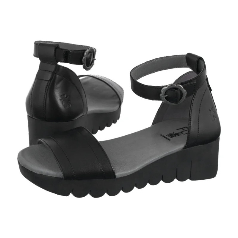 FLY London Voik386fly Burn Black P145386000 (FL438-a) kurpes