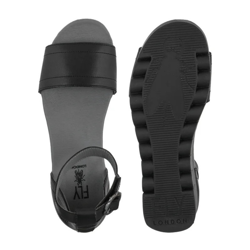 FLY London Voik386fly Burn Black P145386000 (FL438-a) shoes