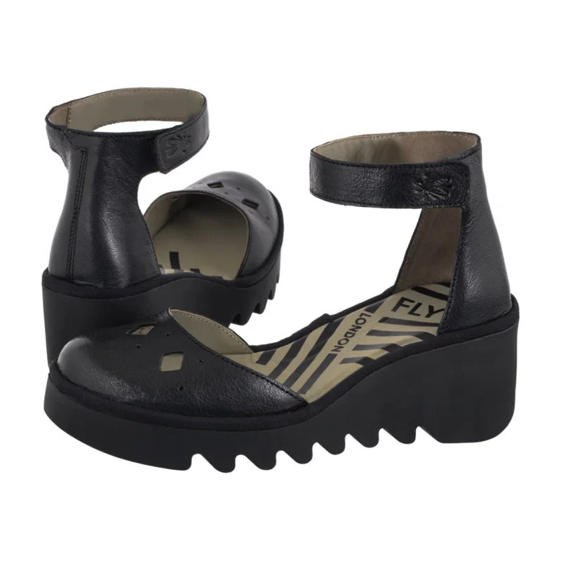 FLY London Boij626fly Mousse Black P501626003 (FL441-a) shoes