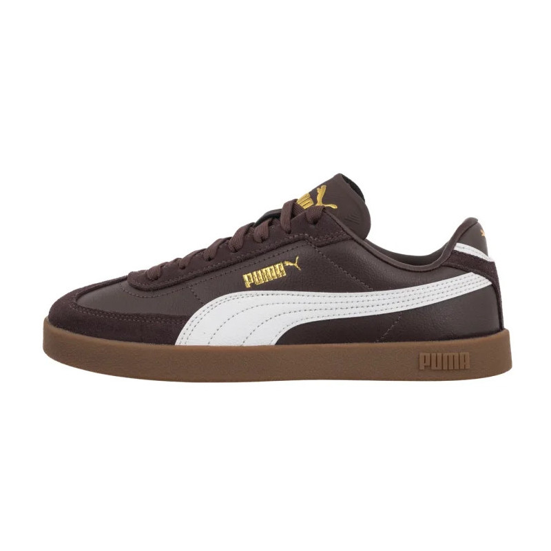 Puma Club II Era chocolate brown-puma white 397447-50 (PU622-e) sports shoes