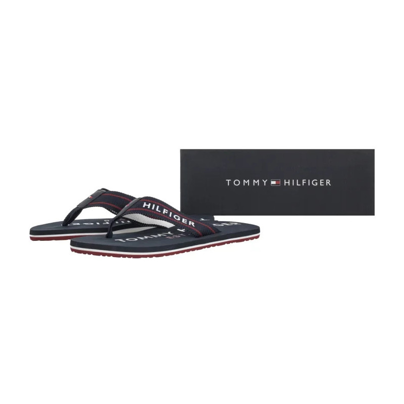 Tommy Hilfiger Sporty Hilfiger Beach Sandal Desert Sky FM0FM05805 DW5 (TH1478-a) apavi