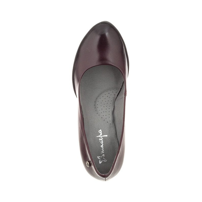 Maciejka Bordowe 02629-23/00-1 (MA208-c) shoes