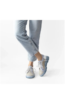 Maciejka Niebieskie/Beżowe 05850-06/00-1 (MA1006-a) kurpes