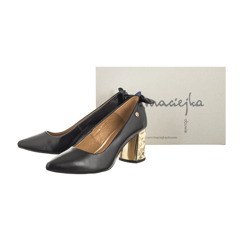 Maciejka Czarne 05334-01/00-1 (MA1158-a) kurpes