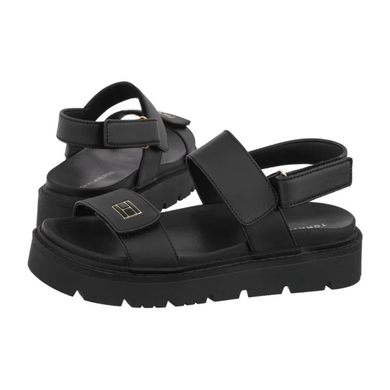 Tommy Hilfiger Velcro Sandal Black T3A2-34284-0326999 (TH1470-a) bateliai