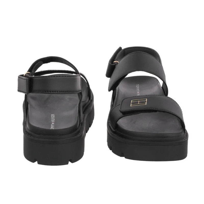 Tommy Hilfiger Velcro Sandal Black T3A2-34284-0326999 (TH1470-a) kurpes