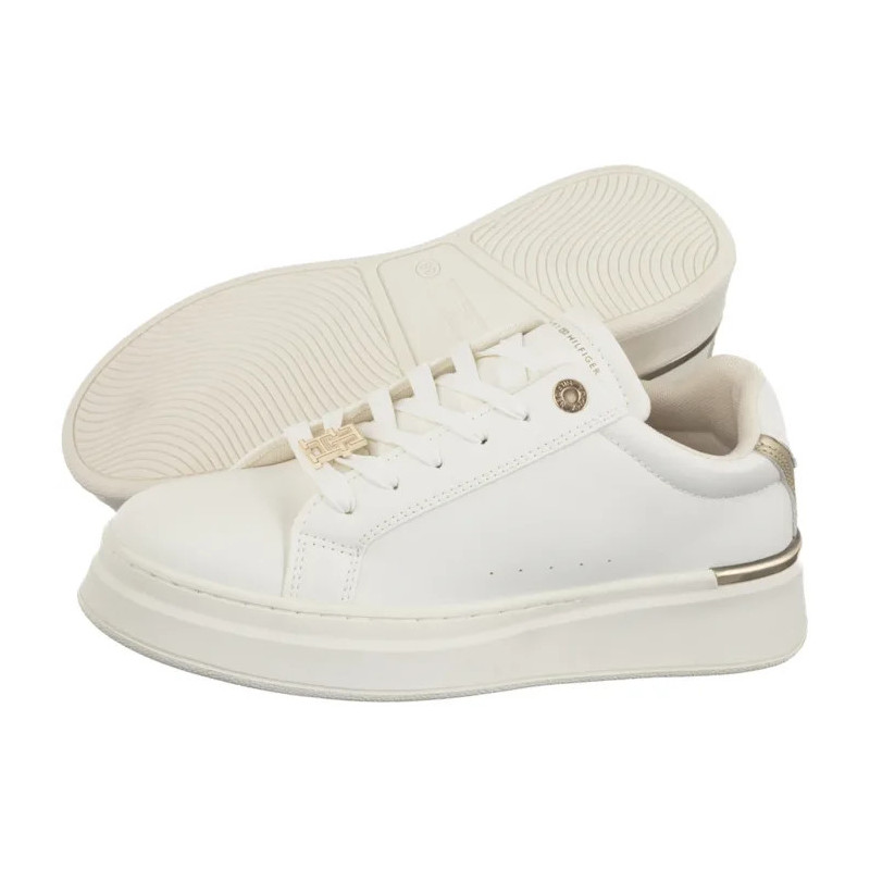 Tommy Hilfiger Low Cut Lace-Up Sneaker Off White/Platinium T3A9-34252-1355X024 (TH1471-a) sporta apavi