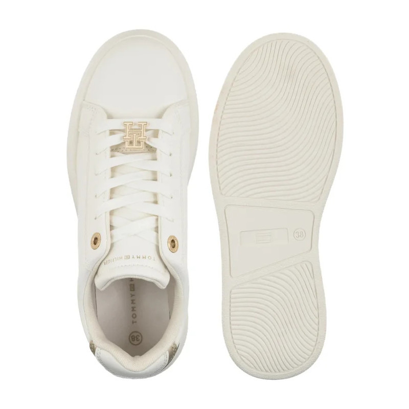 Tommy Hilfiger Low Cut Lace-Up Sneaker Off White/Platinium T3A9-34252-1355X024 (TH1471-a) sporta apavi