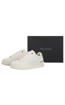 Tommy Hilfiger Low Cut Lace-Up Sneaker Off White/Platinium T3A9-34252-1355X024 (TH1471-a) spordijalatsid