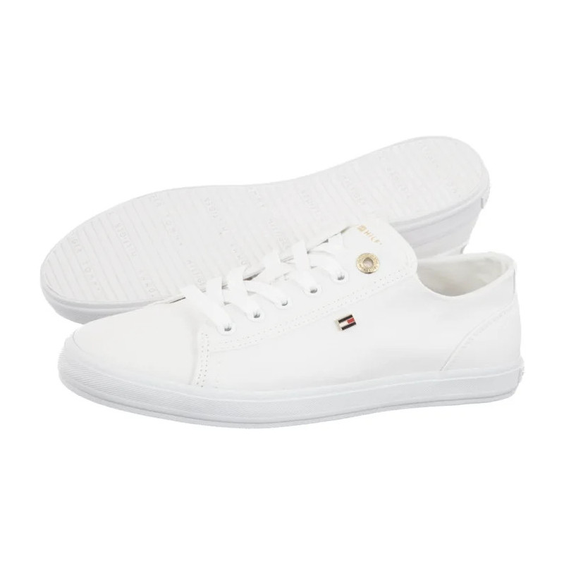 Tommy Hilfiger Th Foxing Sneaker Canvas White FW0FW09170 YBS (TH1477-a) kurpes