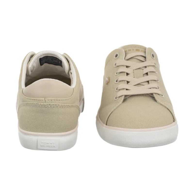 Tommy Hilfiger Th low Profile Vulc Canvas Classic Beige FW0FW09102 ACI (TH1479-b) kurpes