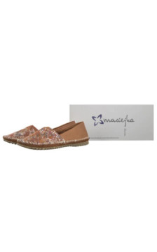 Maciejka Rude/Srebrne Kwiaty T1929-30/00-0 (MA1308-d) shoes