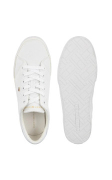 Tommy Hilfiger Th low Profile Vulc Canvas White FW0FW09102 YBS (TH1479-a) sportiniai bateliai