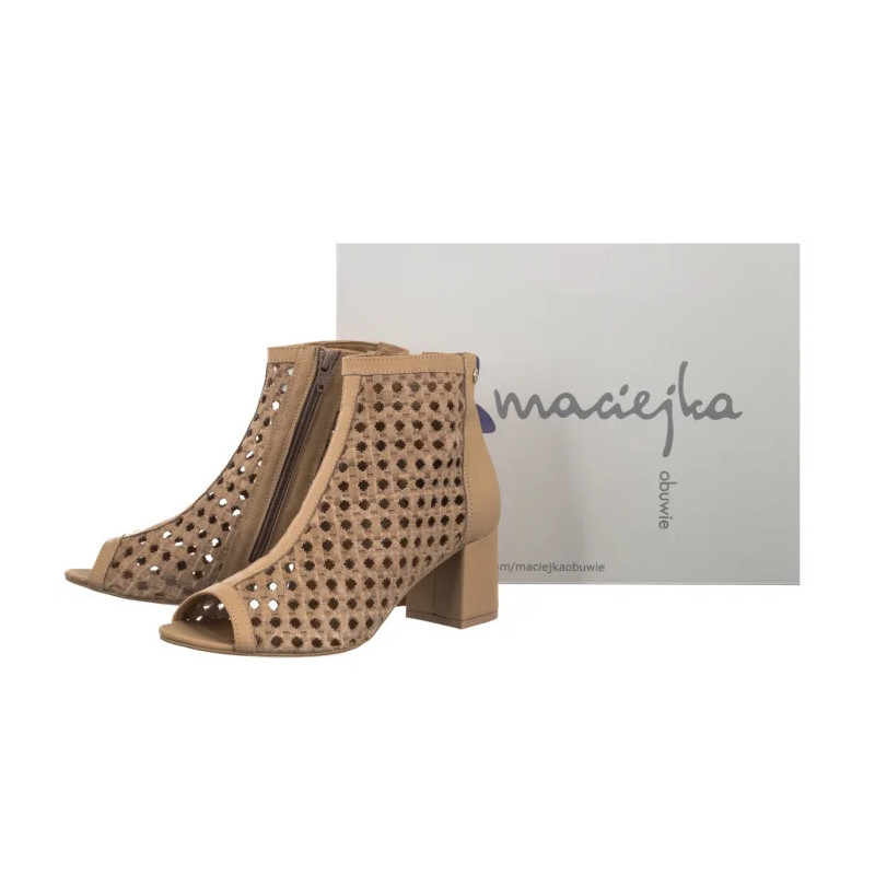 Maciejka Beżowe 07412-04/00-1 (MA1470-a) kurpes