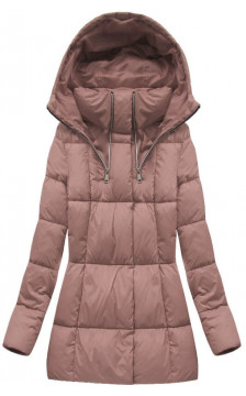 SHORT WINTER JACKET VINTAGE PINK (7750BIG) striukė
