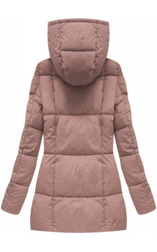 SHORT WINTER JACKET VINTAGE PINK (7750) striukė