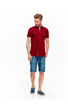 MEN'S SHIRT SHORT SLEEVE TOP SECRET marškiniai