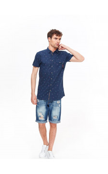 MEN'S SHIRT SHORT SLEEVE TOP SECRET marškiniai