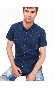MEN'S SHIRT SHORT SLEEVE TOP SECRET marškiniai
