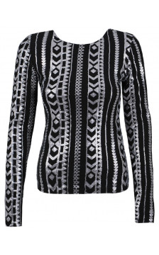 Blouse Vila Vibeady Deep Back Top 14025506 palaidinė