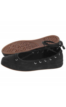 Converse All Star Rina OX Black/Silver 563506C (CO379-a) bateliai