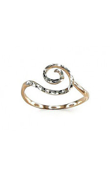 Zelta gredzens 1100075(Au-R+PRh-W), Sarkanais Zelts 585°, rodijs (pārklājums)