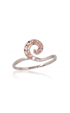 Gold ring 1100076(Au-W+Au-R), White/Red Gold 585°