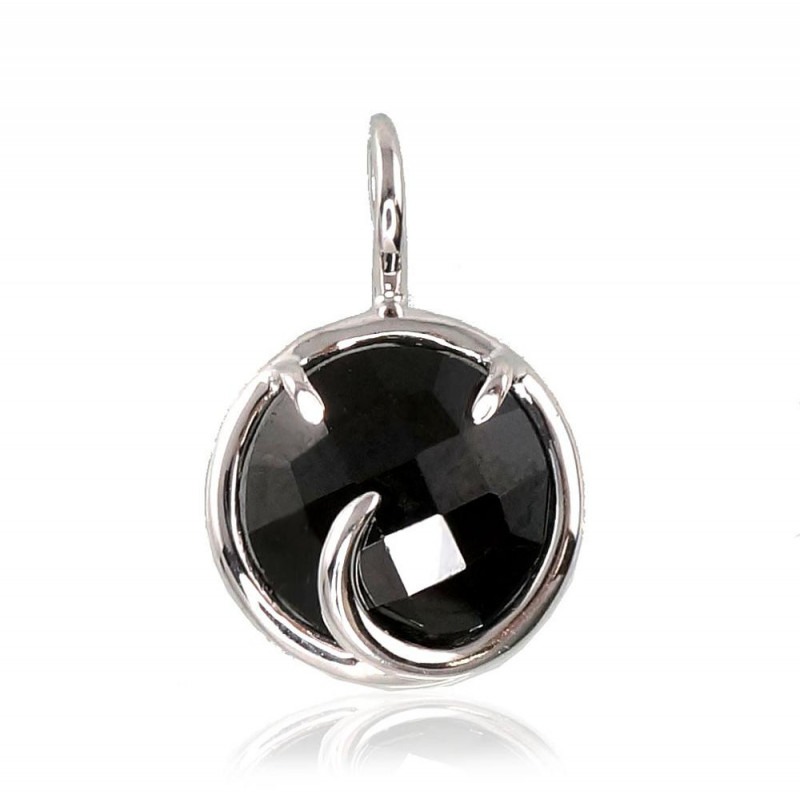 Kuldripats 1300043(Au-W)_GR, Valge Kuld 585°, Granaat