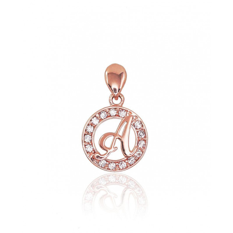 Kuldripats 1300122(Au-R)_CZ, Punane Kuld 585°, Tsirkonid