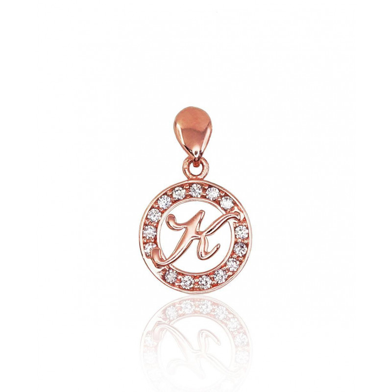 Kuldripats 1300132(Au-R)_CZ, Punane Kuld 585°, Tsirkonid