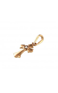 Zelta kulons 1300176(Au-R)_CZ, Sarkanais Zelts 585°, Cirkoni