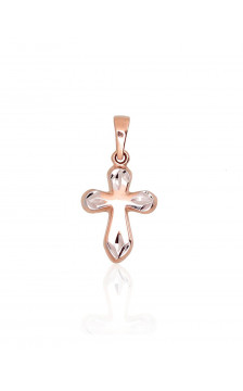 Zelta kulons 1300738(Au-R+PRh-W), Sarkanais Zelts 585°, rodijs (pārklājums)