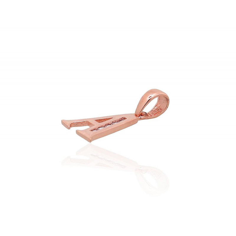 Zelta kulons 1300745(Au-R)_CZ, Sarkanais Zelts 585°, Cirkoni