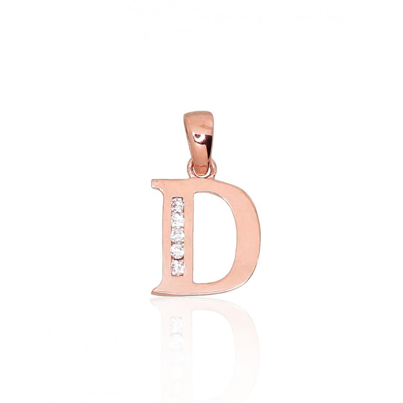 Zelta kulons 1300748(Au-R)_CZ, Sarkanais Zelts 585°, Cirkoni