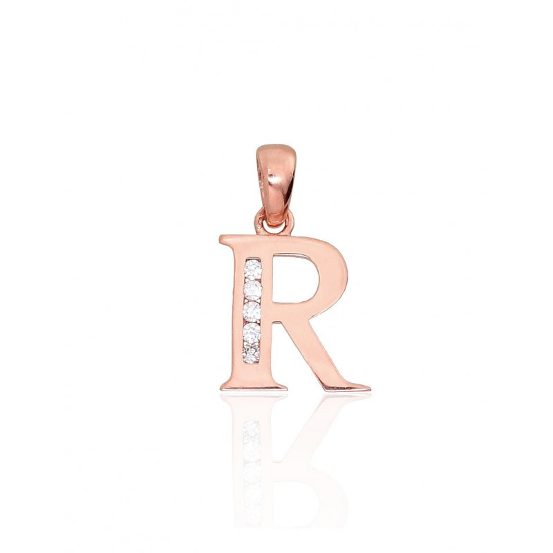 Zelta kulons 1300761(Au-R)_CZ, Sarkanais Zelts 585°, Cirkoni