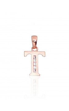 Zelta kulons 1300763(Au-R)_CZ, Sarkanais Zelts 585°, Cirkoni