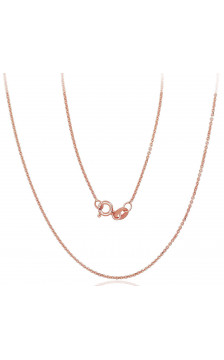 Auksinė grandinėlė Anchor 1 mm 1400055(Au-R), Raudonas Auksas 585°