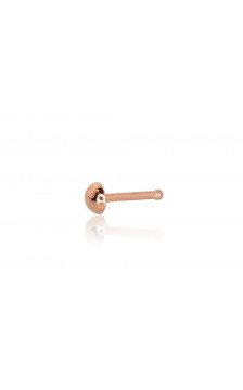 Gold piercing for nose 1930047(Au-R), Red Gold 585°