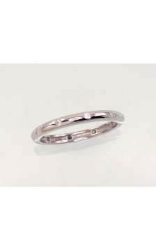 Silver ring 2101173(PRh-Gr)_CZ, Silver 925°, Rhodium (Plating), Zirkons